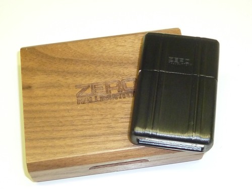 Zero halliburton noir cased - zero,
