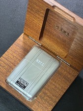 Zippo Zero Halliburton Silver
