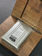 Zippo Zero Halliburton Silver